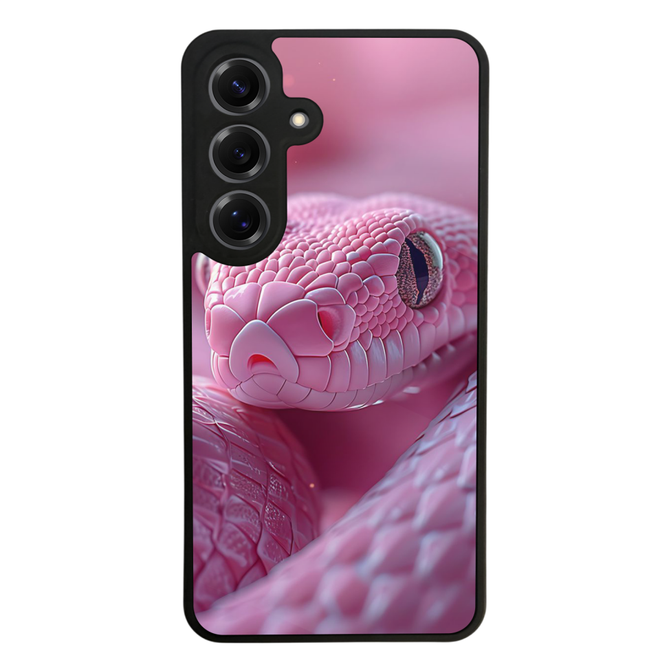 Samsung Galaxy S25 Uyumlu Yılan Tasarımlı Glossy Premium Kılıf