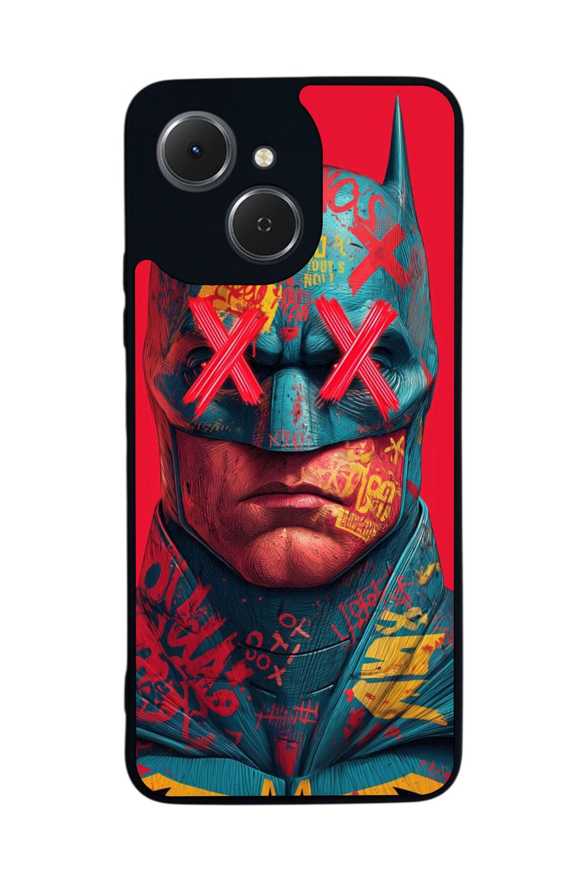 Tecno Spark 40C Uyumlu Batman Tasarımlı Glossy Premium Kılıf