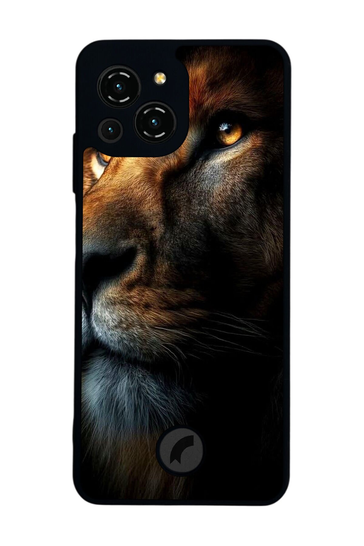 Reeder S23 Pro Max Uyumlu Aslan Tasarımlı Glossy Premium Kılıf
