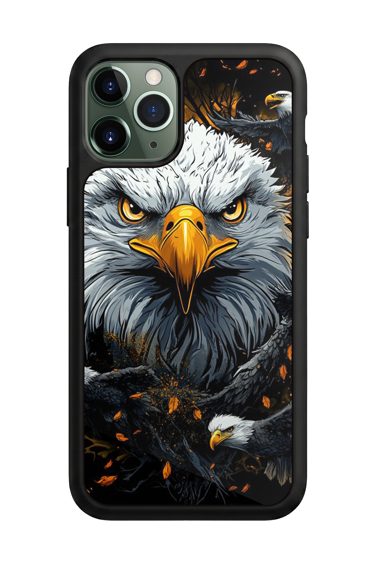 iPhone 11 Pro Max Uyumlu Besiktas Tasarımlı Glossy Premium Kılıf