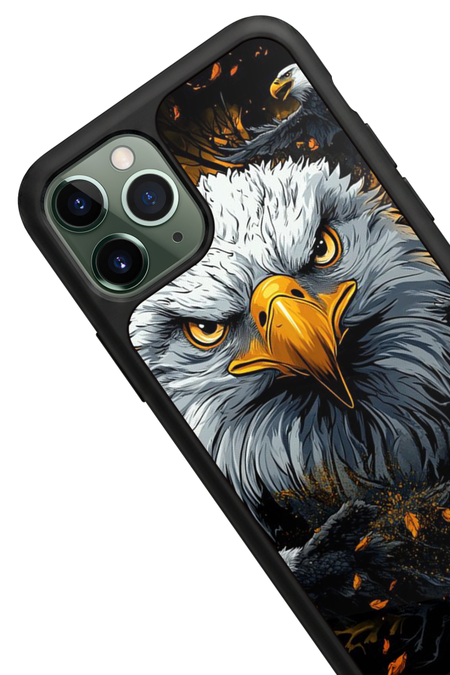 iPhone 11 Pro Max Uyumlu Besiktas Tasarımlı Glossy Premium Kılıf