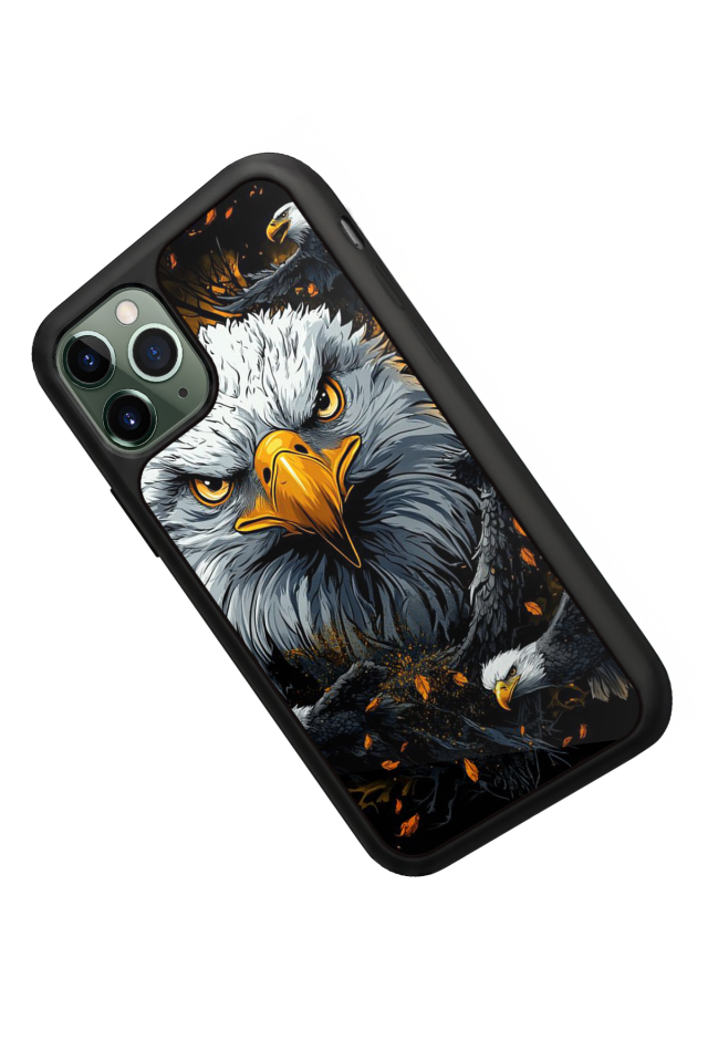 iPhone 11 Pro Max Uyumlu Besiktas Tasarımlı Glossy Premium Kılıf