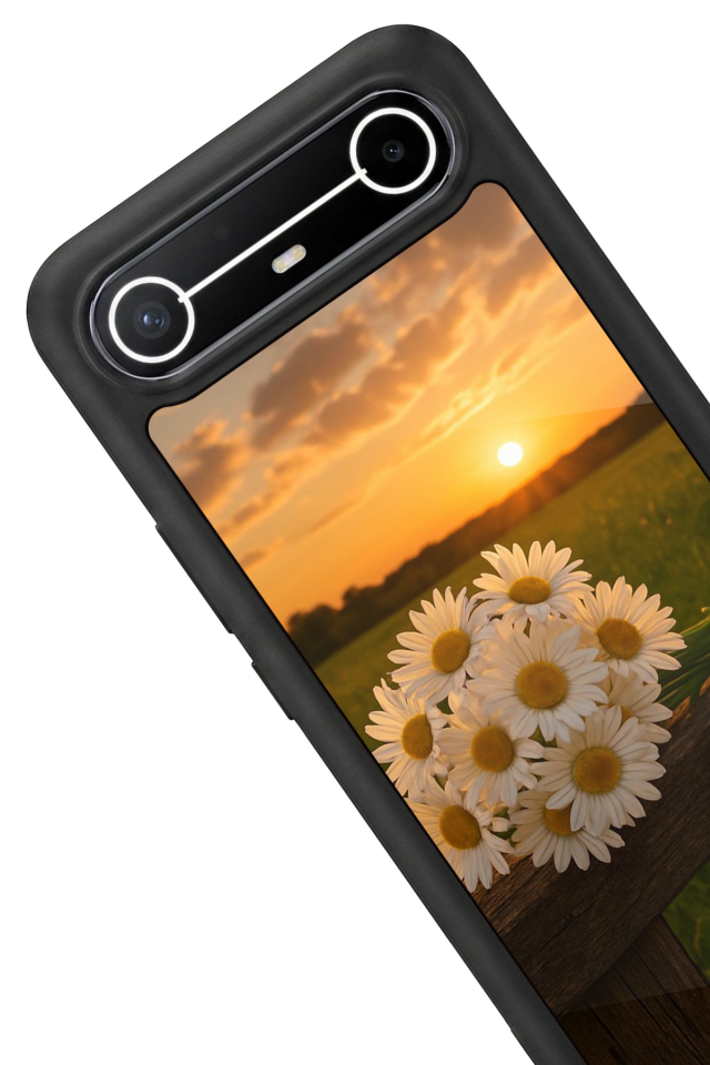 Tecno Spark Slim 5G Uyumlu Cicek Tasarımlı Glossy Premium Kılıf