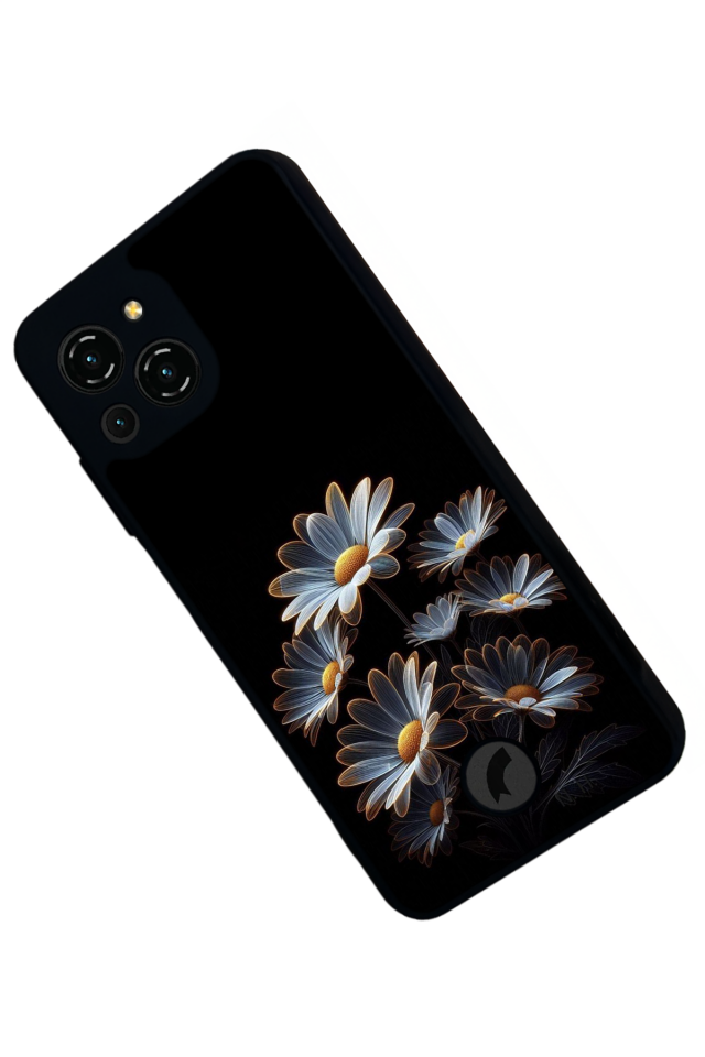 Reeder S23 Pro Max Uyumlu Cicek Tasarımlı Glossy Premium Kılıf