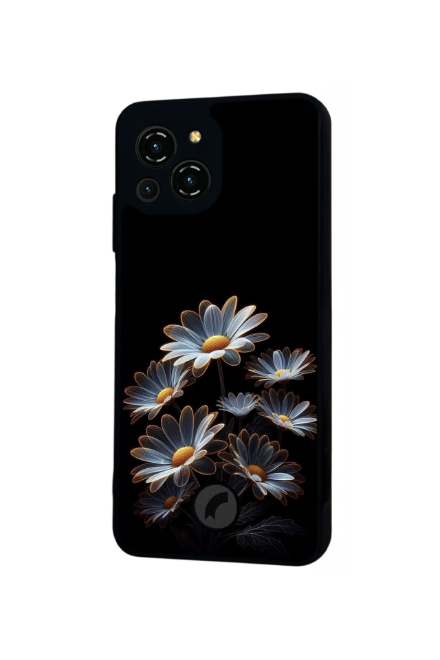 Reeder S23 Pro Max Uyumlu Cicek Tasarımlı Glossy Premium Kılıf