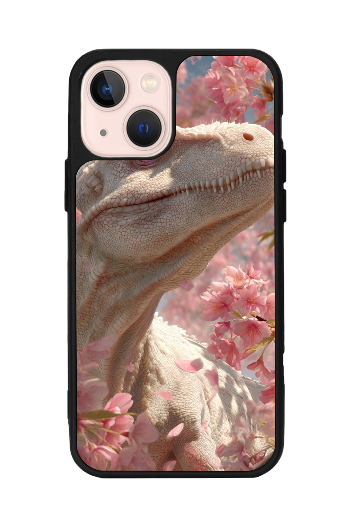 iPhone 15 Plus Uyumlu Dinazor Tasarımlı Glossy Premium Kılıf