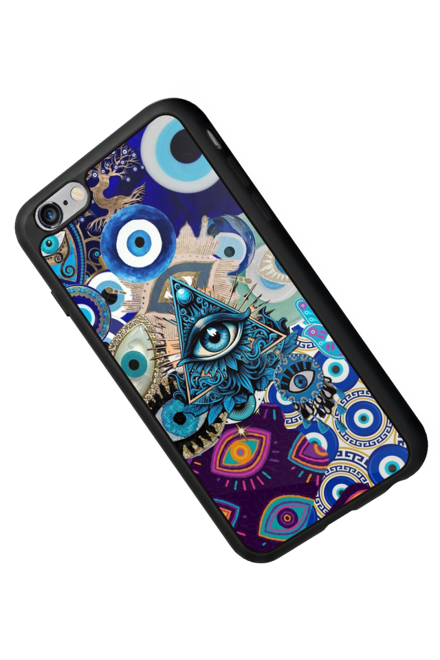 iPhone 6s Plus Uyumlu Göz Tasarımlı Glossy Premium Kılıf