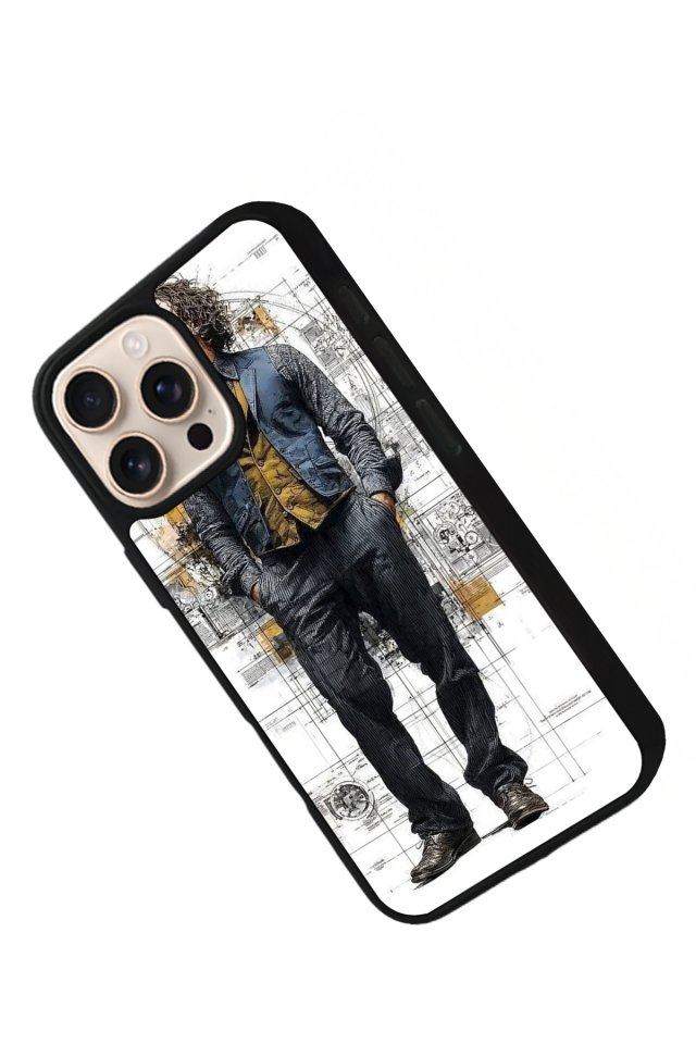 iPhone 15 Pro Max Uyumlu Joker Tasarımlı Glossy Premium Kılıf