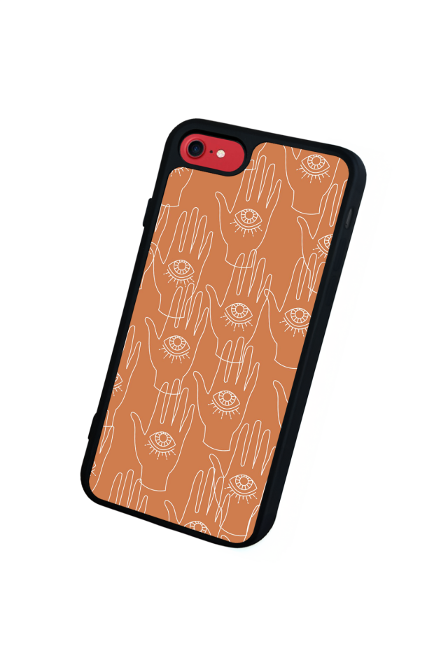 iPhone 8 Uyumlu Line Art Tasarımlı Glossy Premium Kılıf