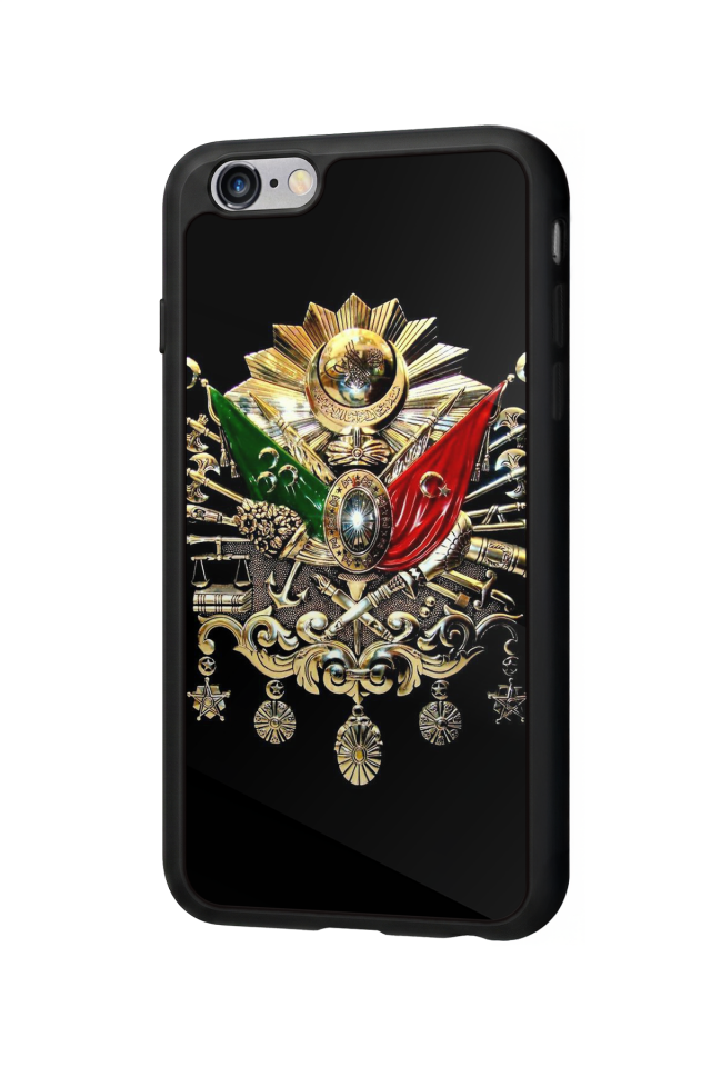 iPhone 6s Plus Uyumlu Osmanli Tugrasi Tasarımlı Glossy Premium Kılıf