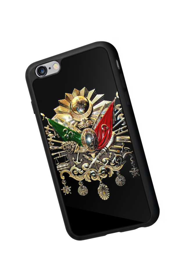iPhone 6s Plus Uyumlu Osmanli Tugrasi Tasarımlı Glossy Premium Kılıf