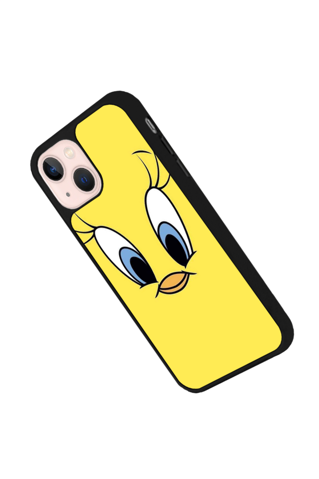 iPhone 15 Uyumlu Tweety Tasarımlı Glossy Premium Kılıf