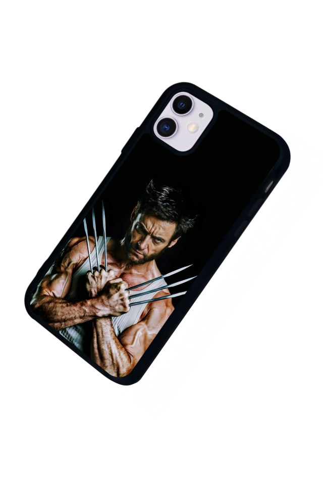 iPhone 11 Uyumlu Wolverine Tasarımlı Glossy Premium Kılıf