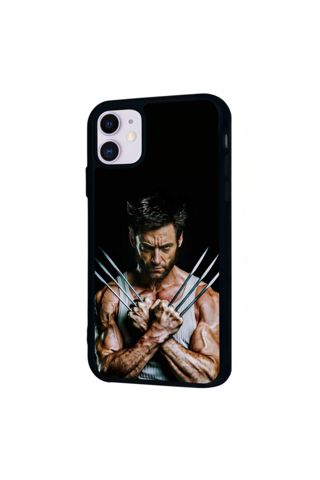 iPhone 11 Uyumlu Wolverine Tasarımlı Glossy Premium Kılıf