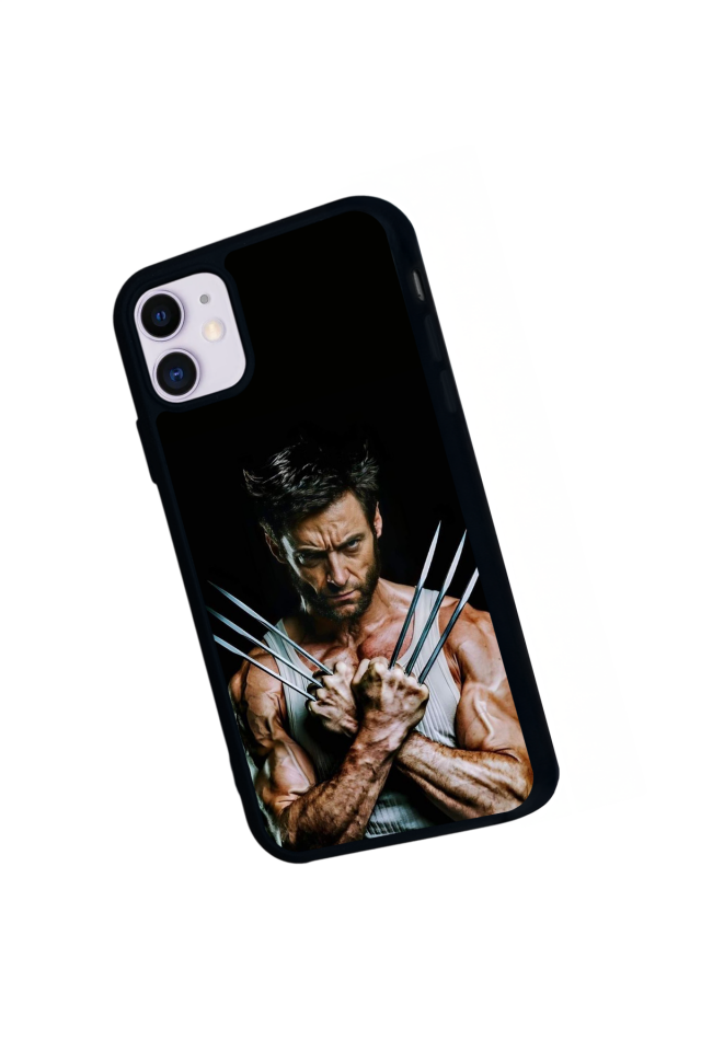 iPhone 11 Uyumlu Wolverine Tasarımlı Glossy Premium Kılıf
