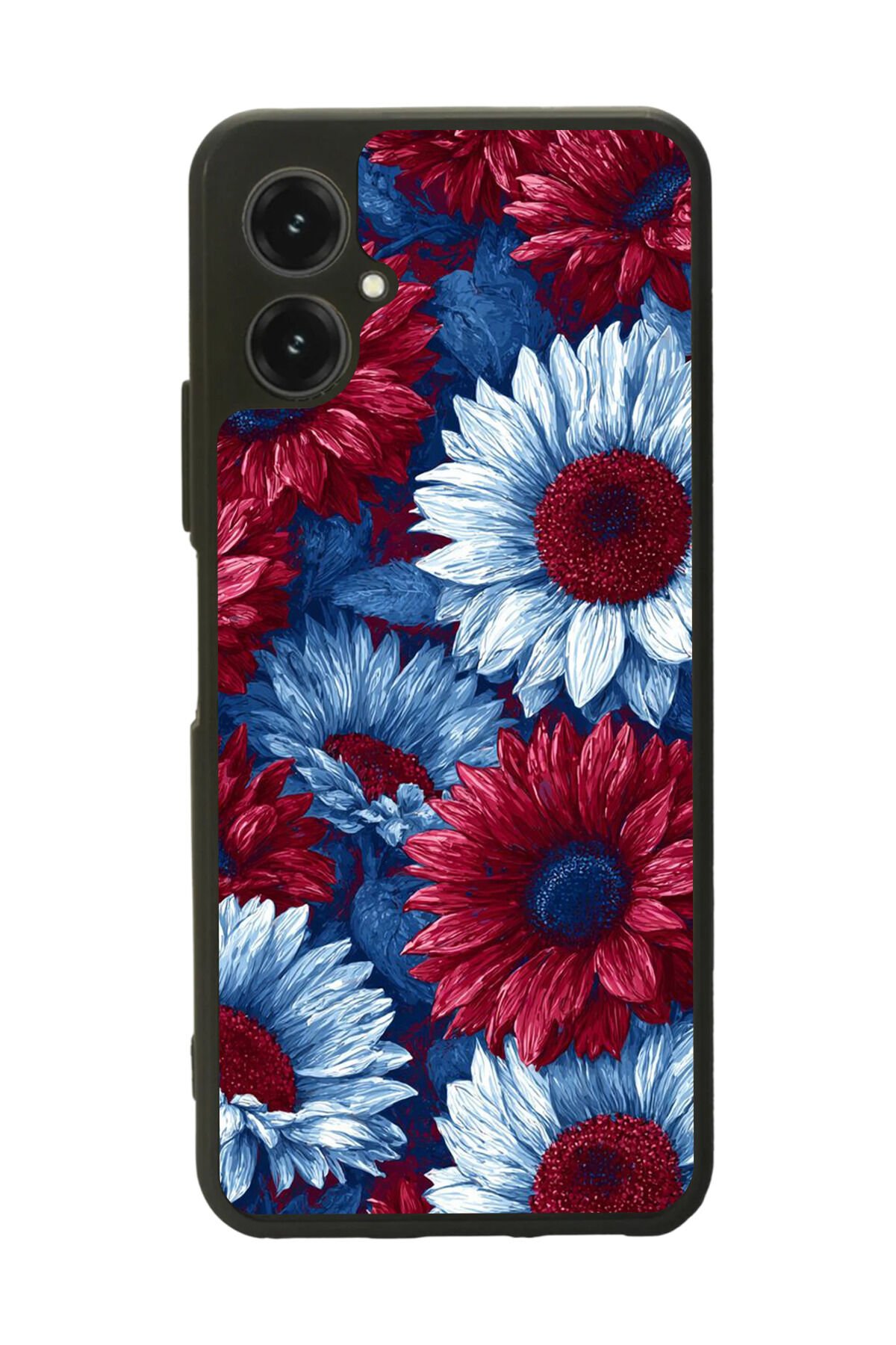 Omix X5 Uyumlu Cicek Tasarımlı Glossy Premium Kılıf