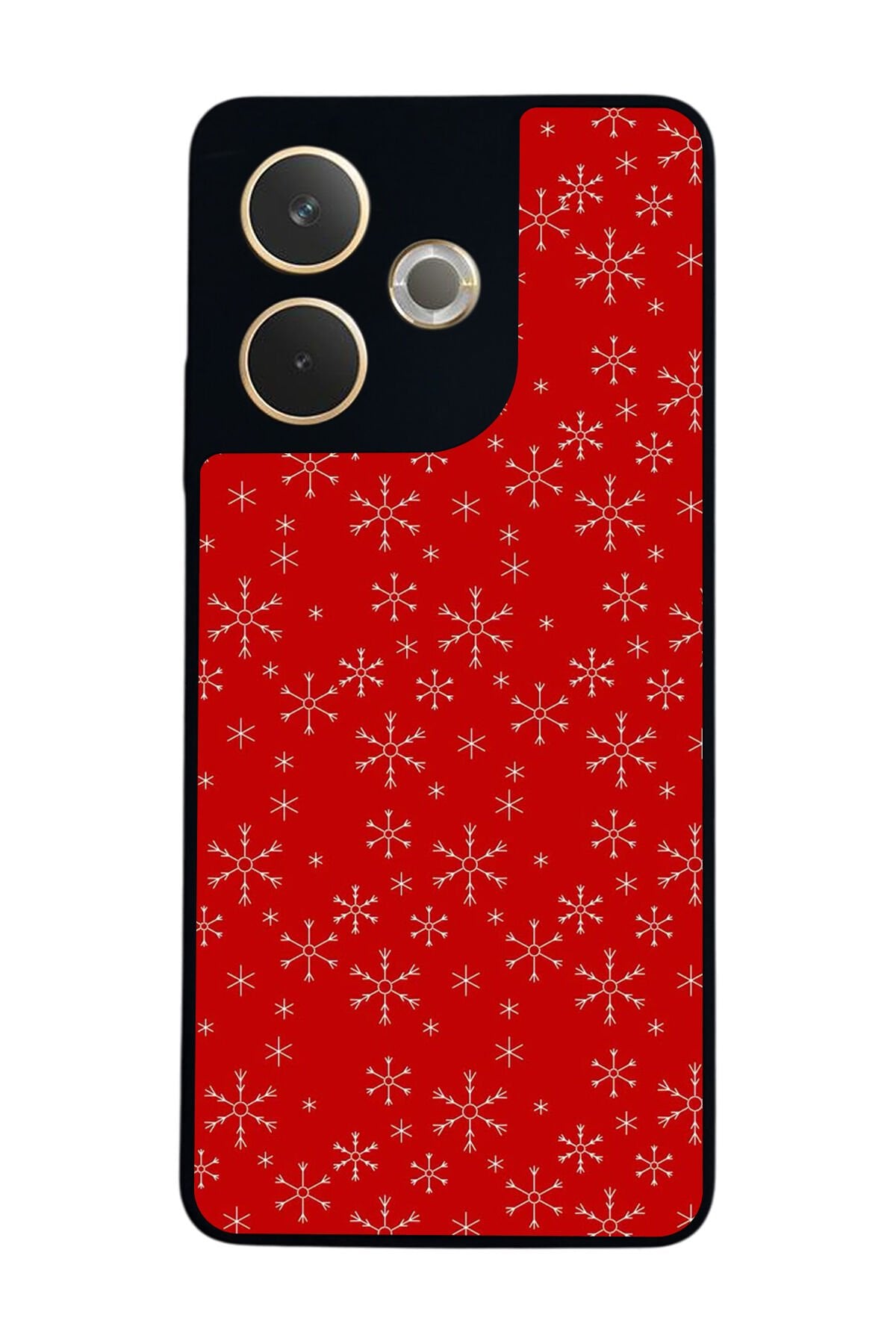 Oppo A5 Pro Uyumlu Yilbasi Christmas Tasarımlı Glossy Premium Kılıf