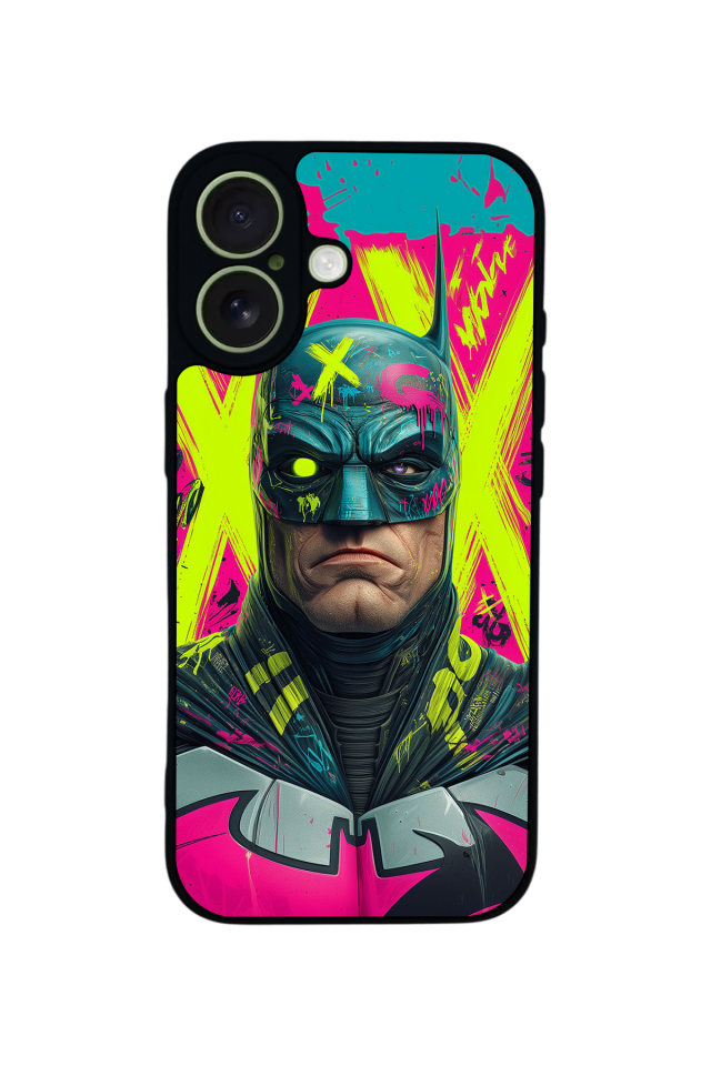 iPhone 17 Uyumlu Batman Tasarımlı Glossy Premium Kılıf