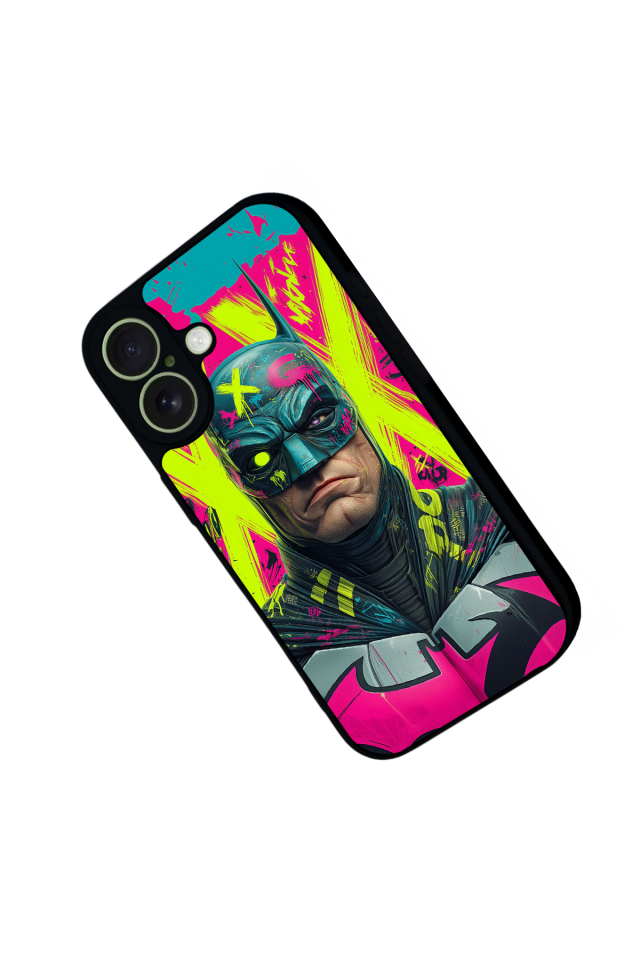 iPhone 17 Uyumlu Batman Tasarımlı Glossy Premium Kılıf