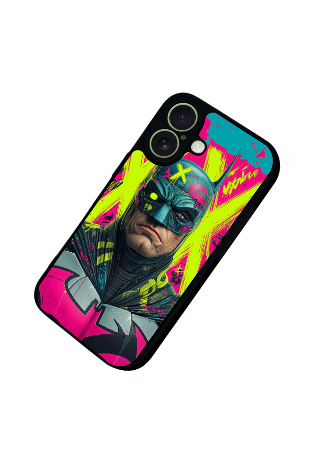 iPhone 17 Uyumlu Batman Tasarımlı Glossy Premium Kılıf