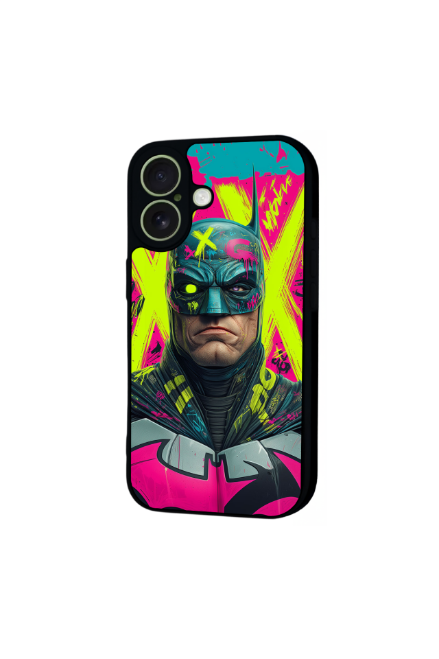 iPhone 17 Uyumlu Batman Tasarımlı Glossy Premium Kılıf