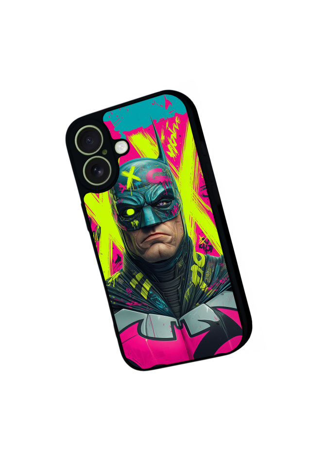 iPhone 17 Uyumlu Batman Tasarımlı Glossy Premium Kılıf