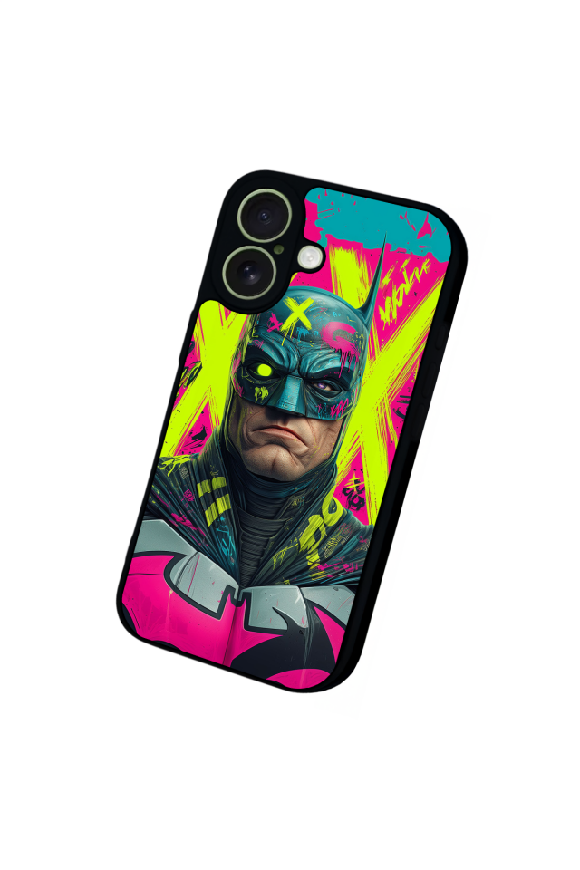 iPhone 17 Uyumlu Batman Tasarımlı Glossy Premium Kılıf