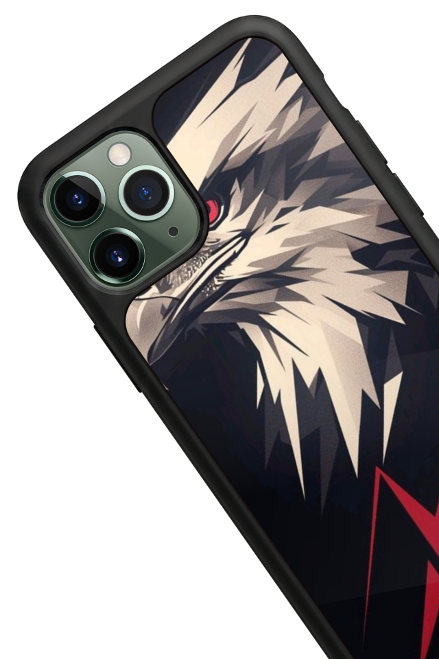 iPhone 11 Pro Max Uyumlu Besiktas Tasarımlı Glossy Premium Kılıf