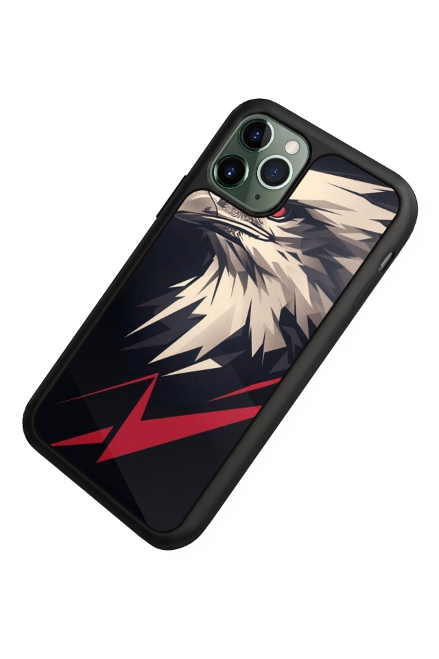 iPhone 11 Pro Max Uyumlu Besiktas Tasarımlı Glossy Premium Kılıf