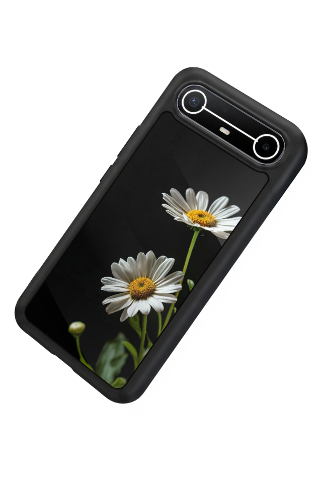 Tecno Spark Slim 5G Uyumlu Cicek Tasarımlı Glossy Premium Kılıf