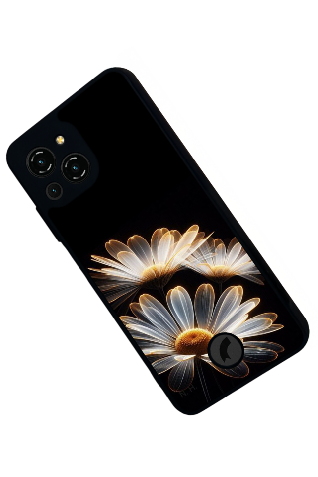 Reeder S23 Pro Max Uyumlu Cicek Tasarımlı Glossy Premium Kılıf