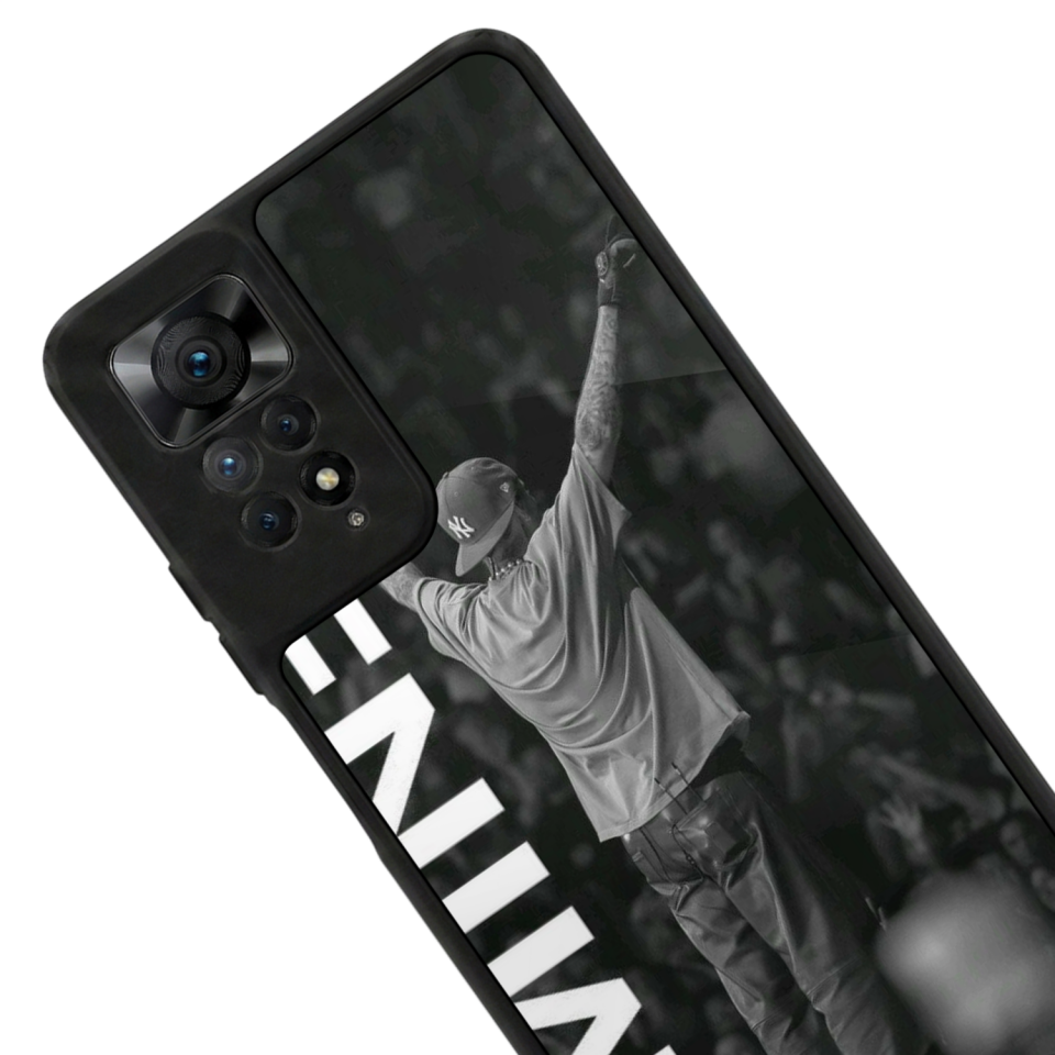 Xiaomi Redmi Note 12 Pro Uyumlu Eminem Tasarımlı Glossy Premium Kılıf