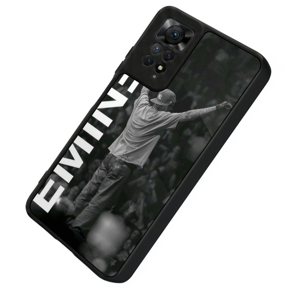 Xiaomi Redmi Note 12 Pro Uyumlu Eminem Tasarımlı Glossy Premium Kılıf