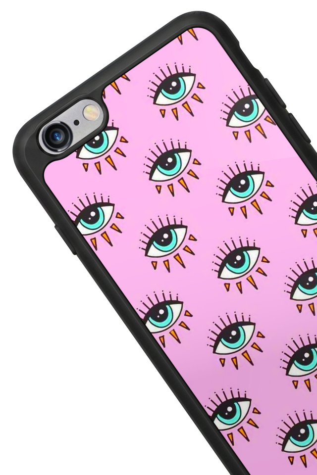iPhone 6s Plus Uyumlu Göz Tasarımlı Glossy Premium Kılıf
