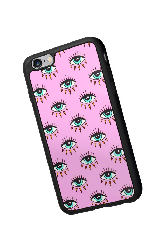 iPhone 6s Plus Uyumlu Göz Tasarımlı Glossy Premium Kılıf