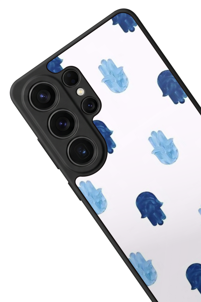 Samsung Galaxy S26 Ultra Uyumlu Nazar Tasarımlı Glossy Premium Kılıf