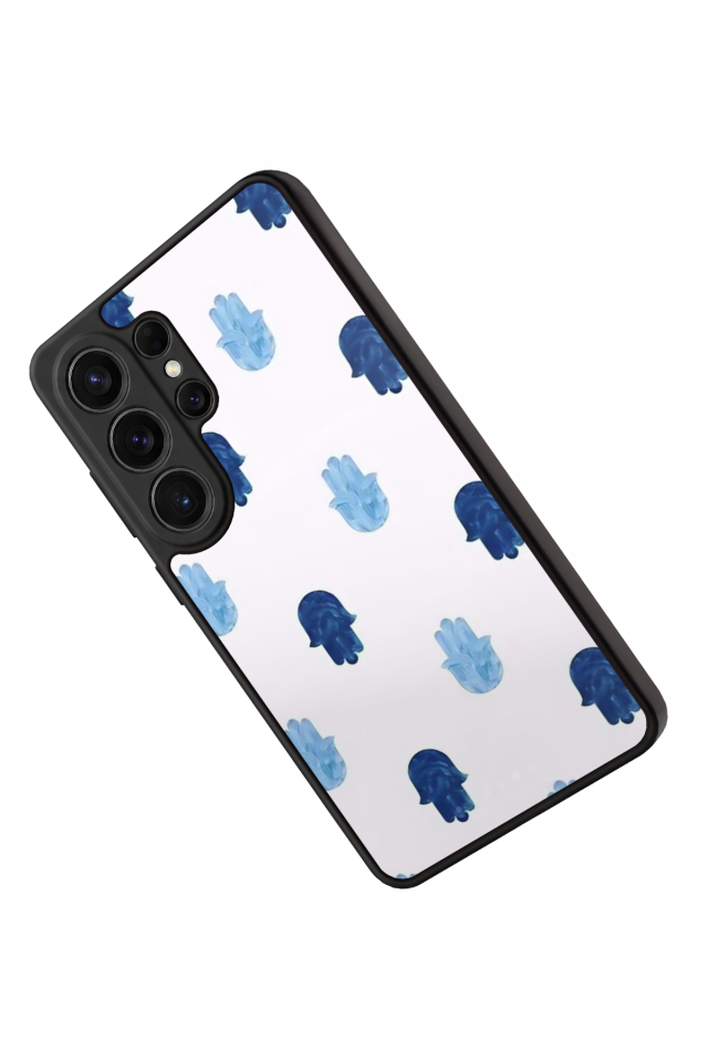 Samsung Galaxy S26 Ultra Uyumlu Nazar Tasarımlı Glossy Premium Kılıf