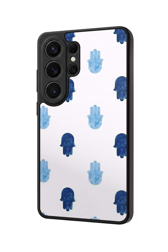 Samsung Galaxy S26 Ultra Uyumlu Nazar Tasarımlı Glossy Premium Kılıf
