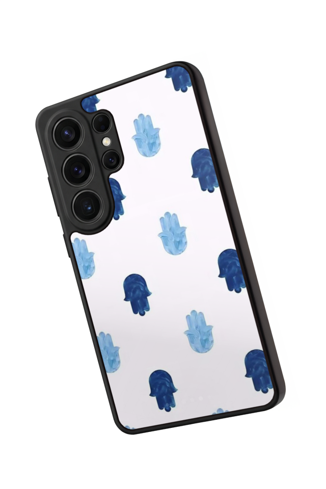 Samsung Galaxy S26 Ultra Uyumlu Nazar Tasarımlı Glossy Premium Kılıf