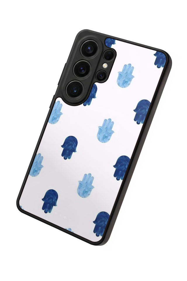 Samsung Galaxy S26 Ultra Uyumlu Nazar Tasarımlı Glossy Premium Kılıf