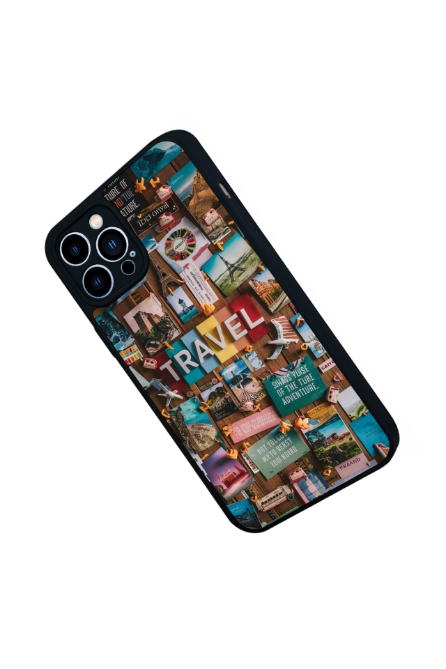 iPhone 13 Pro Max Uyumlu Poster Tasarımlı Glossy Premium Kılıf