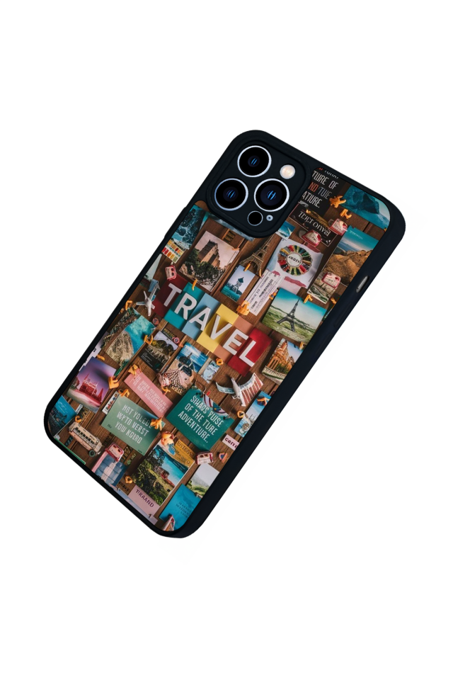 iPhone 13 Pro Max Uyumlu Poster Tasarımlı Glossy Premium Kılıf
