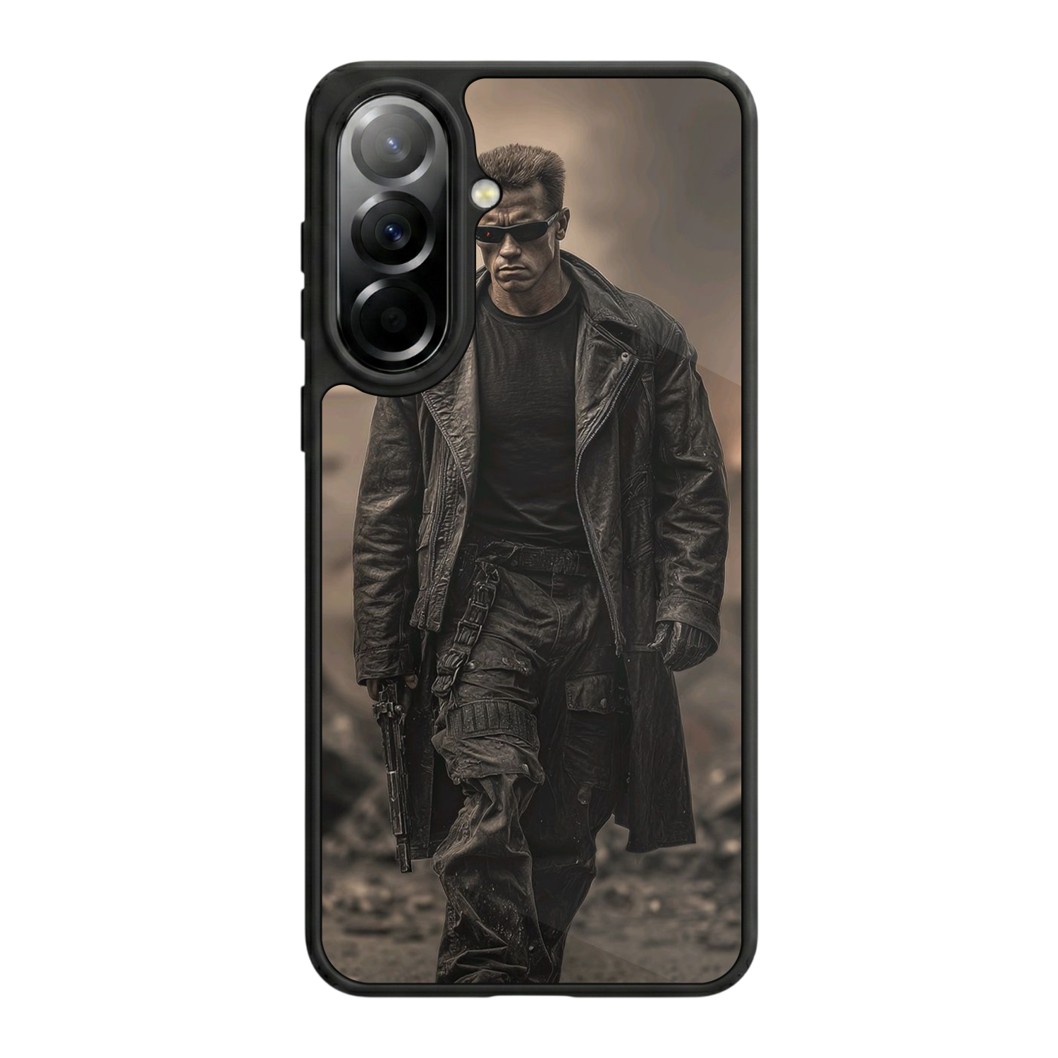 Samsung Galaxy A37 Uyumlu Terminator Tasarımlı Glossy Premium Kılıf
