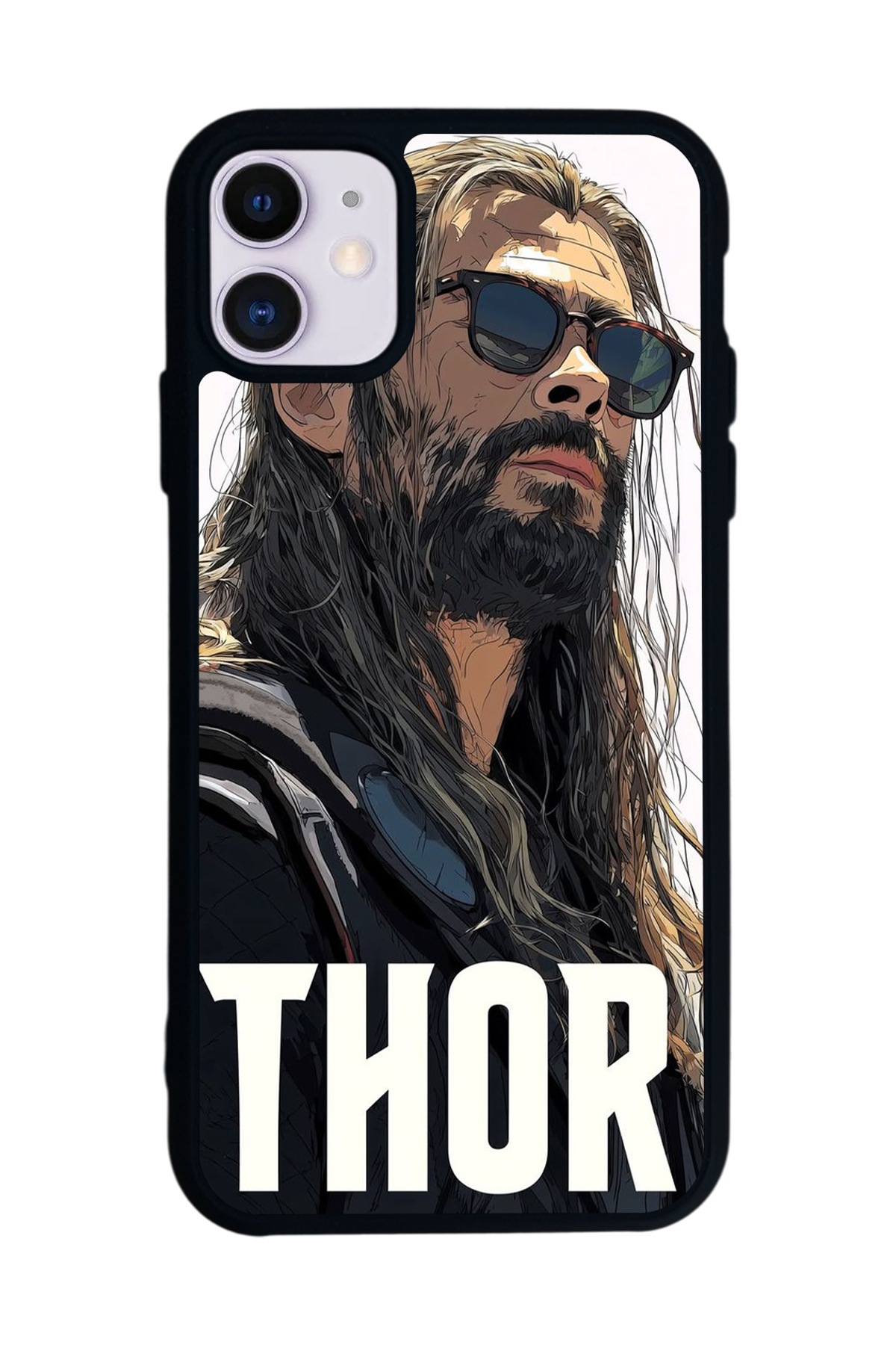 iPhone 11 Uyumlu Thor Tasarımlı Glossy Premium Kılıf
