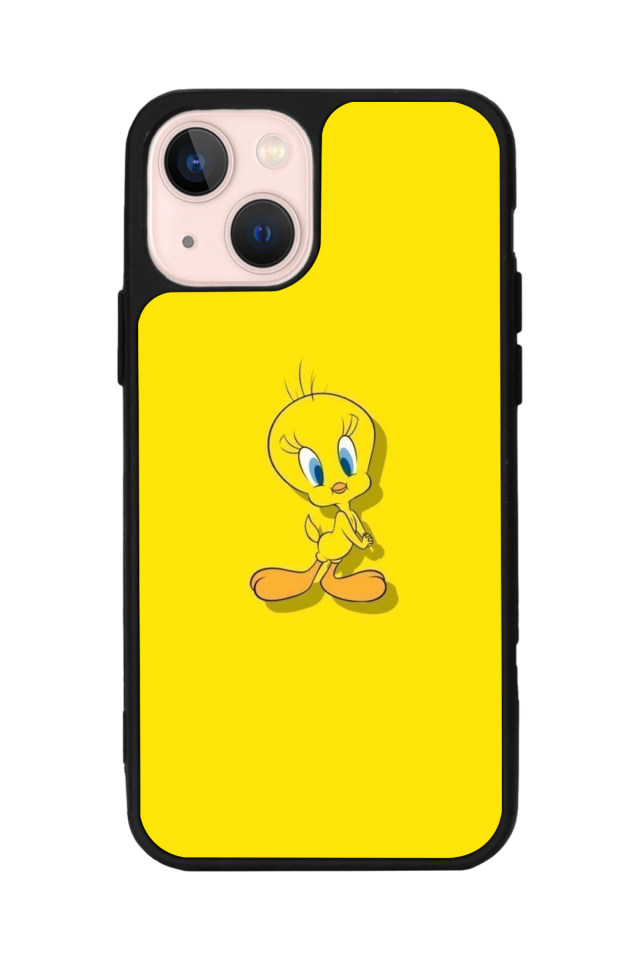 iPhone 15 Uyumlu Tweety Tasarımlı Glossy Premium Kılıf