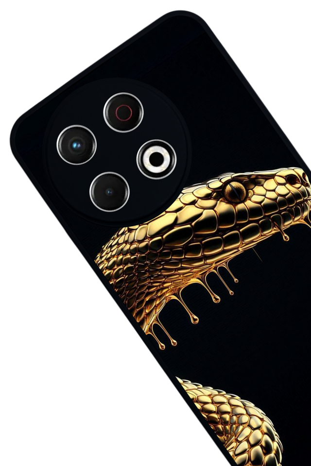 Tecno Spark 30 Pro Uyumlu Ay Tasarımlı Glossy Premium Kılıf