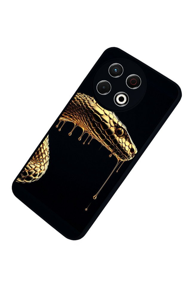 Tecno Spark 30 Pro Uyumlu Ay Tasarımlı Glossy Premium Kılıf