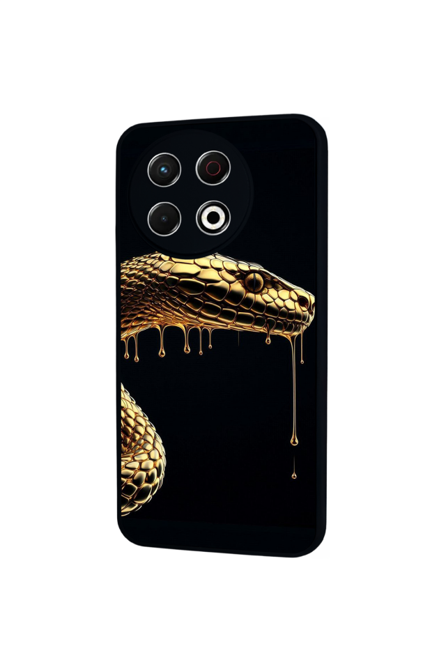 Tecno Spark 30 Pro Uyumlu Ay Tasarımlı Glossy Premium Kılıf