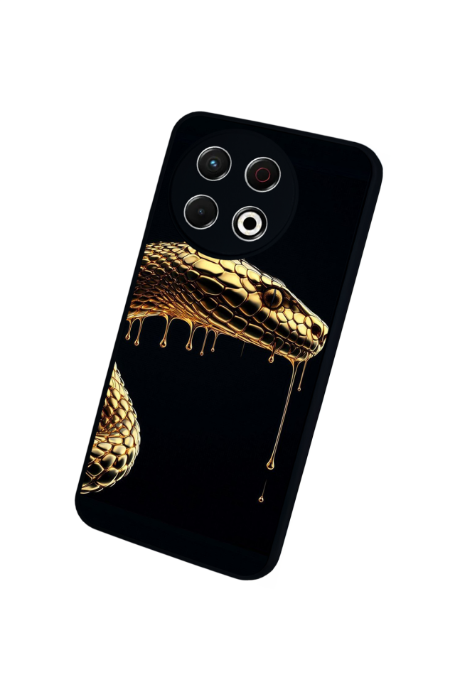 Tecno Spark 30 Pro Uyumlu Ay Tasarımlı Glossy Premium Kılıf