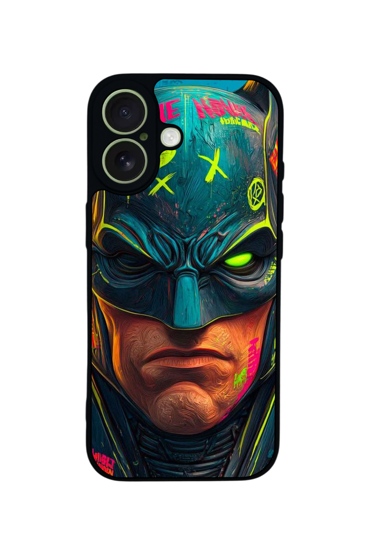 iPhone 17 Uyumlu Batman Tasarımlı Glossy Premium Kılıf